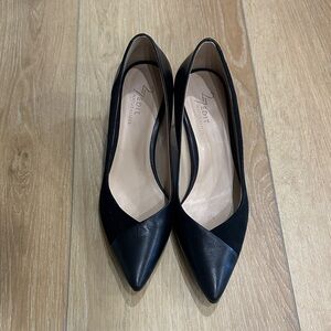 Naturalizer Black Pointed Toe Heels
